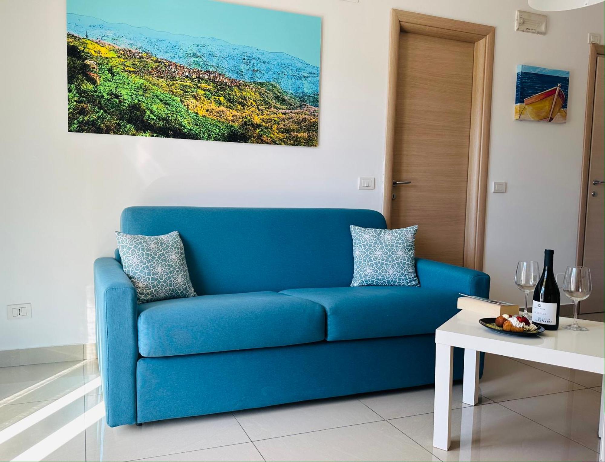 Riviera Ionica Aparthotel Santa Teresa Di Riva Bagian luar foto